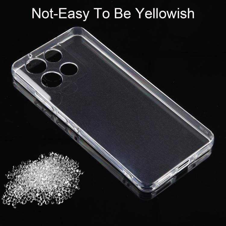 For Motorola Moto G86 5G Ultra-thin Transparent TPU Phone Case