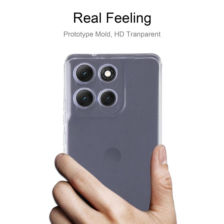 For Motorola Moto G86 Power Ultra-thin Transparent TPU Phone Case