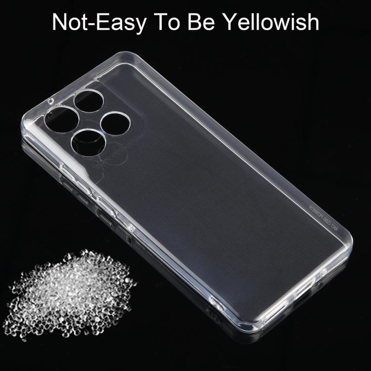 For Motorola Moto G86 Power Ultra-thin Transparent TPU Phone Case