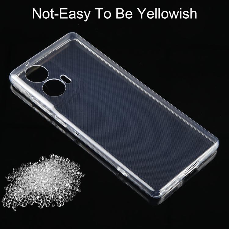 For Motorola Moto G96 5G Ultra-thin Transparent TPU Phone Case