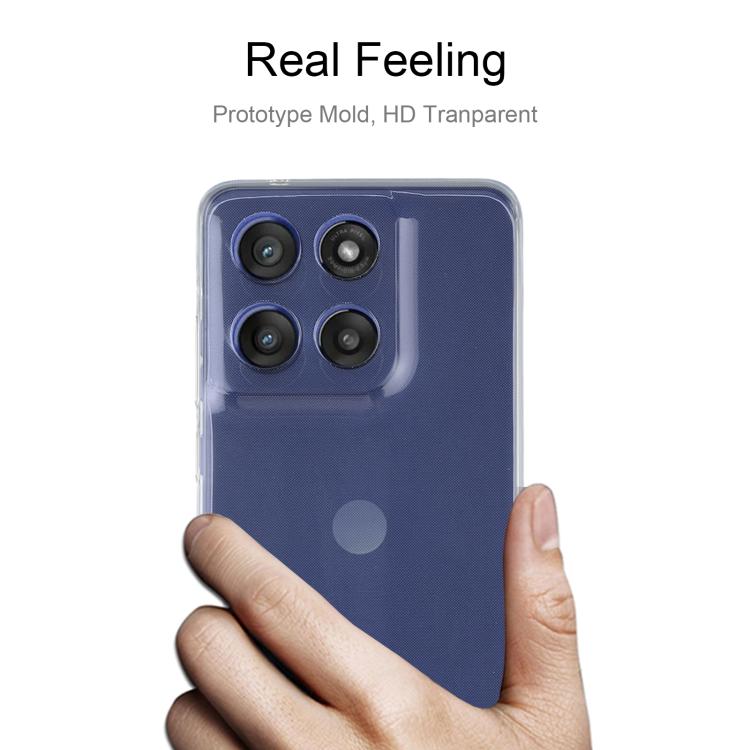 For Motorola Edge 60 Stylus Ultra-thin Transparent TPU Phone Case