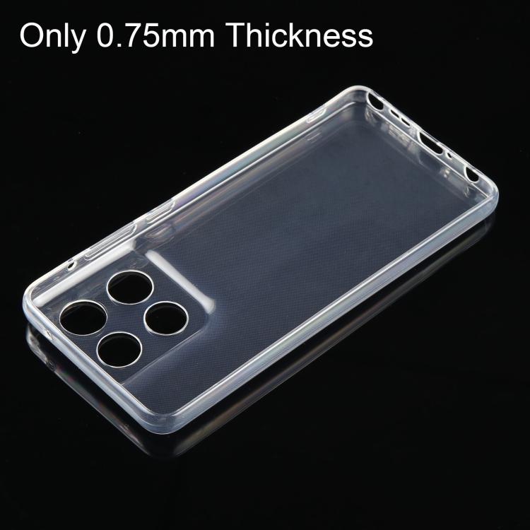 For Motorola Edge 60 Stylus Ultra-thin Transparent TPU Phone Case
