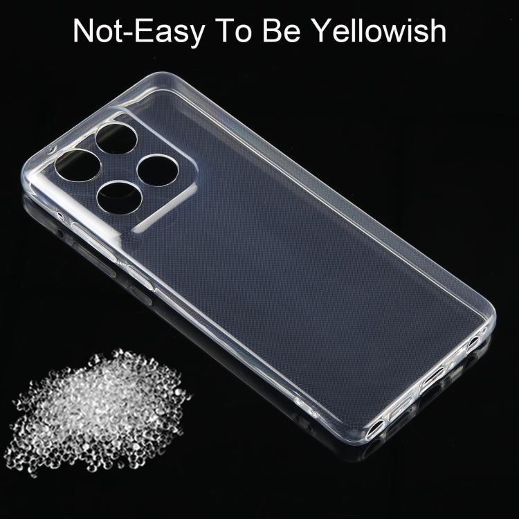 For Motorola Edge 60 Stylus Ultra-thin Transparent TPU Phone Case