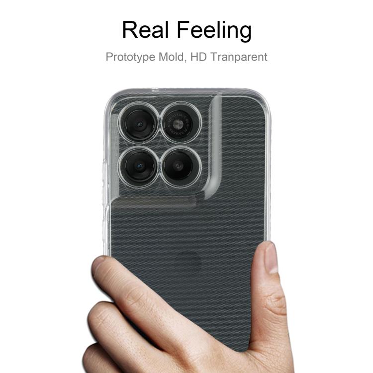 For Motorola Moto G67 5G Ultra-thin Transparent TPU Phone Case