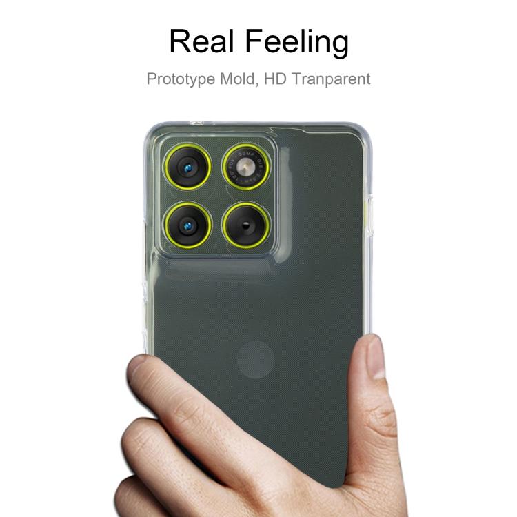 For Motorola Edge 70 5G Ultra-thin Transparent TPU Phone Case