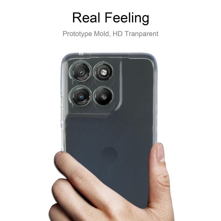 For Motorola Moto G67 Power 5G Ultra-thin Transparent TPU Phone Case