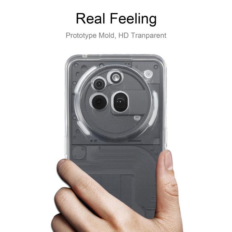 For Nothing Phone 3a Pro Ultra-thin Transparent TPU Phone Case