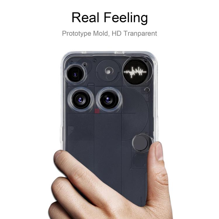 For Nothing Phone 3 Ultra-thin Transparent TPU Phone Case
