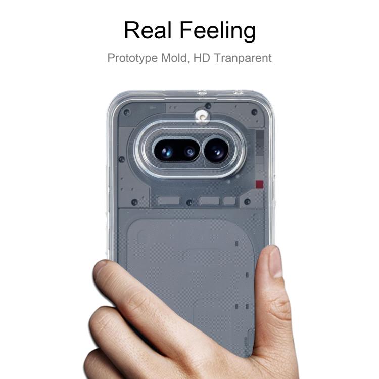 For Nothing Phone 4a Ultra-thin Transparent TPU Phone Case