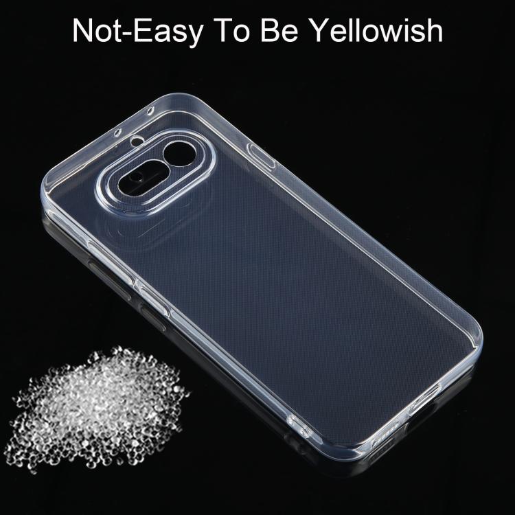 For Nothing Phone 4a Ultra-thin Transparent TPU Phone Case