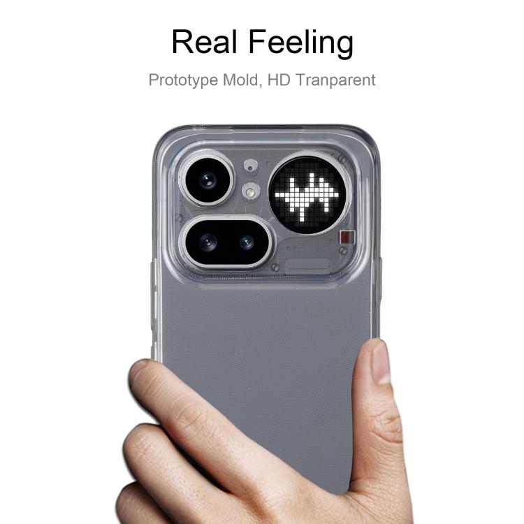 For Nothing Phone 4a Pro Ultra-thin Transparent TPU Phone Case