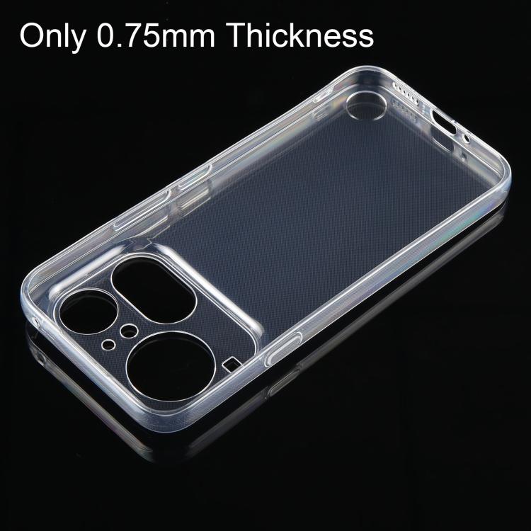 For Nothing Phone 4a Pro Ultra-thin Transparent TPU Phone Case