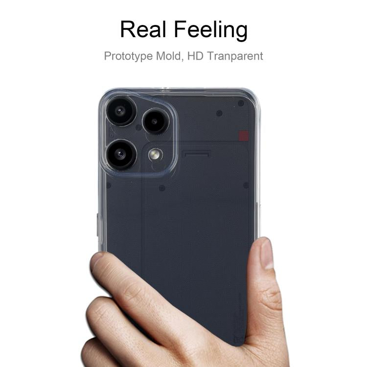 For Nothing Phone 3a Lite Ultra-thin Transparent TPU Phone Case