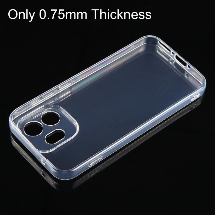 For OnePlus 15T Ultra-thin Transparent TPU Phone Case
