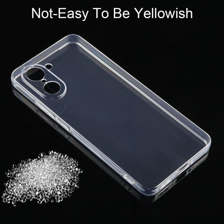 For OnePlus Ace 5 Racing Ultra-thin Transparent TPU Phone Case