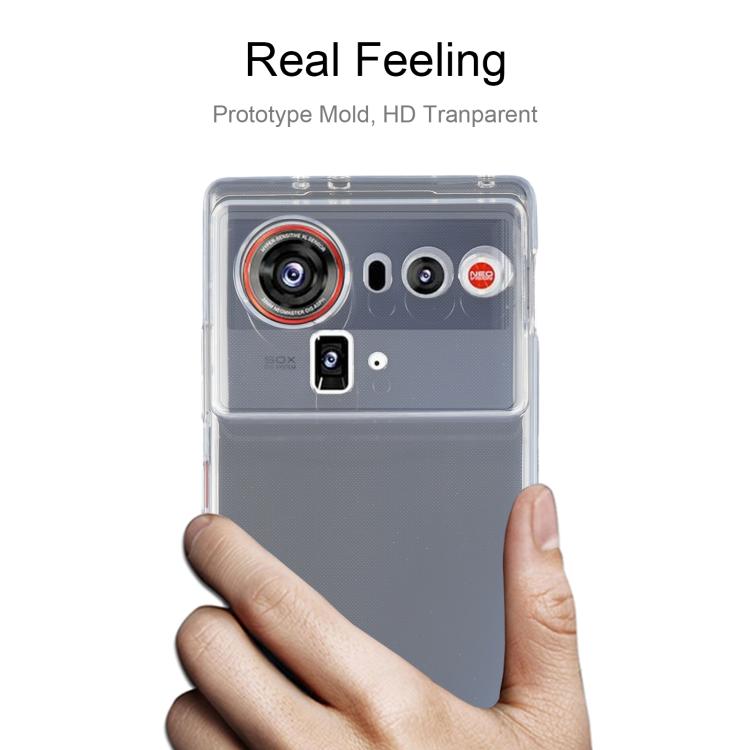For ZTE nubia Z80 Ultra Ultra-thin Transparent TPU Phone Case