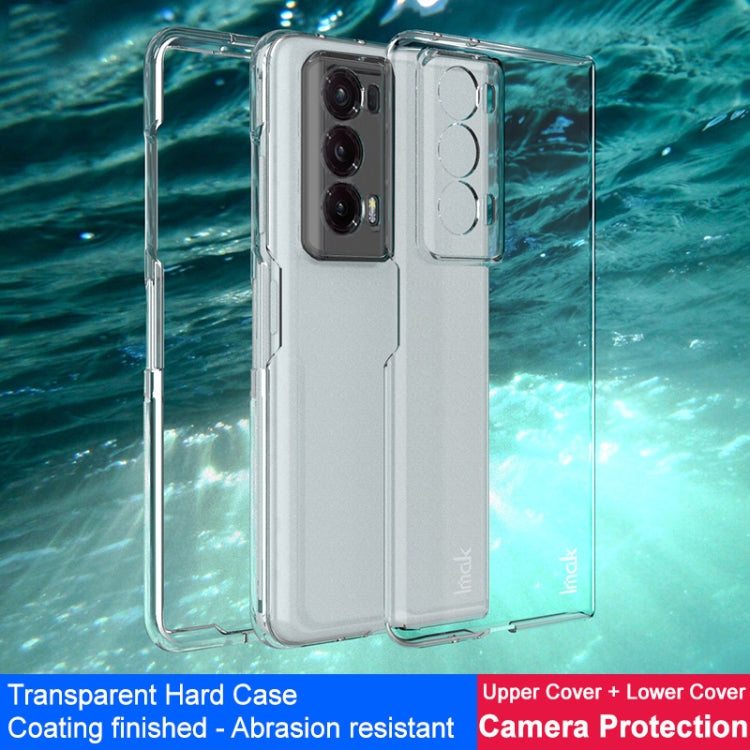 For Honor Magic V2 5G IMAK Wing II Wear-resisting Crystal Protective Case