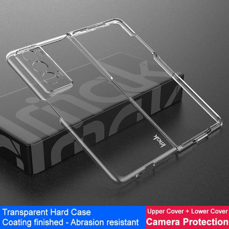 For Honor Magic V2 5G IMAK Wing II Wear-resisting Crystal Protective Case