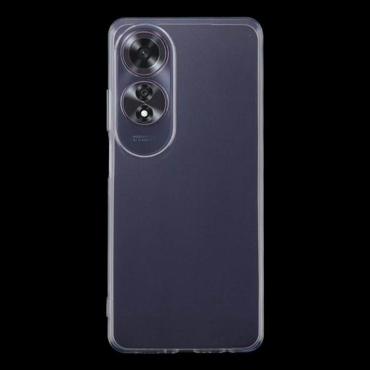 For OPPO A60 Ultra-thin Transparent TPU Phone Case