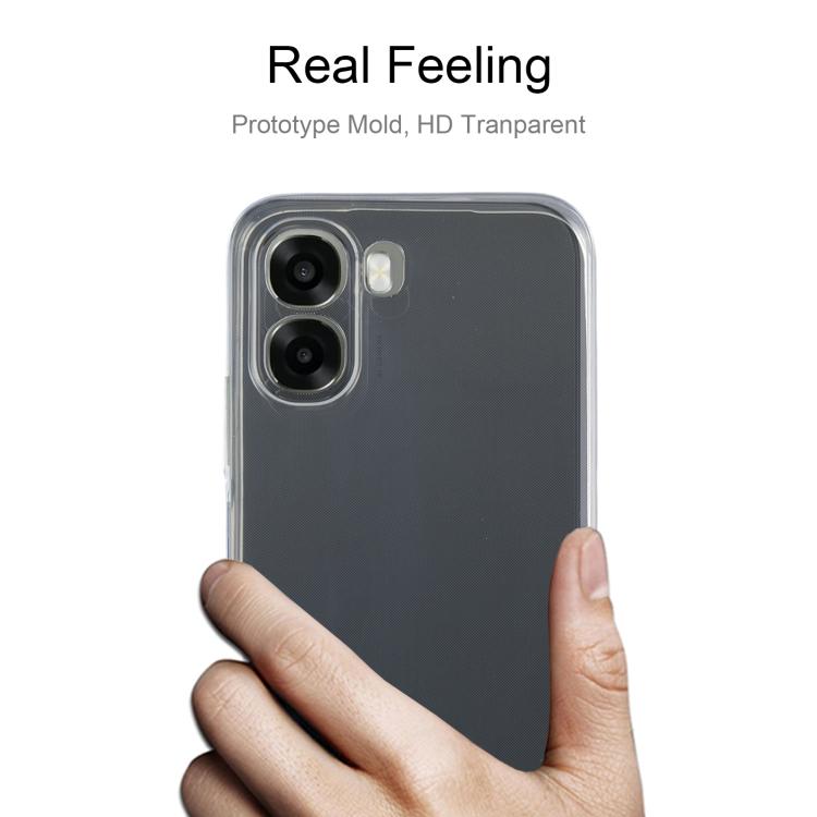 For OPPO A6x 4G Ultra-thin Transparent TPU Phone Case