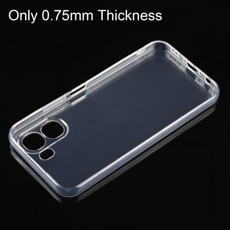 For OPPO A6x 4G Ultra-thin Transparent TPU Phone Case