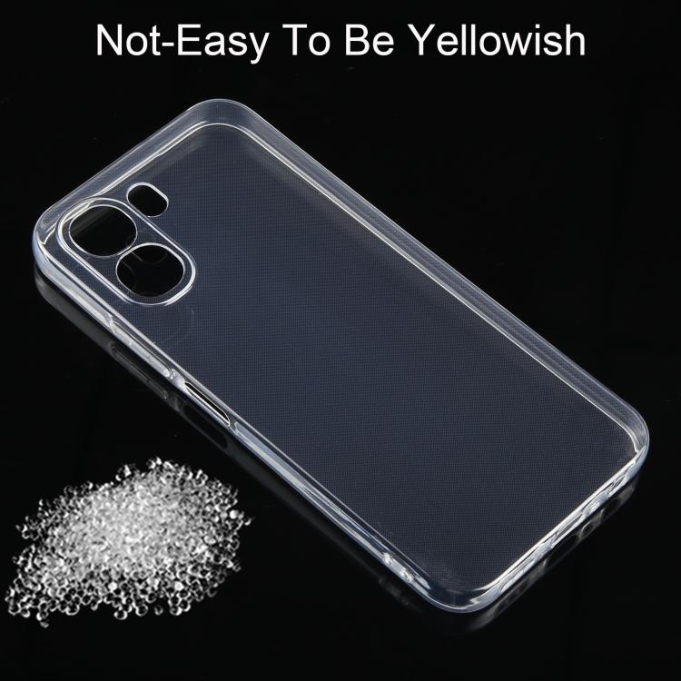 For OPPO A6x 4G Ultra-thin Transparent TPU Phone Case