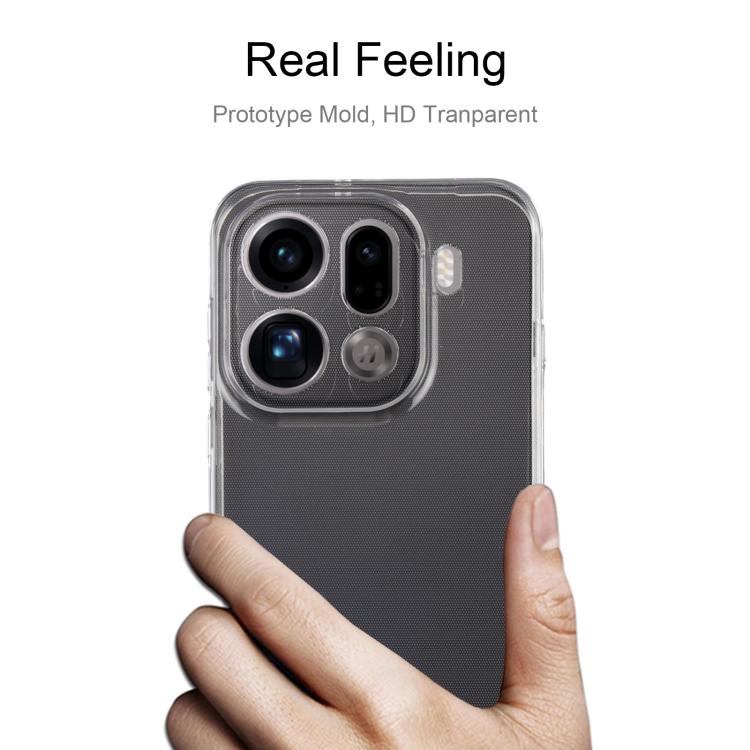 For OPPO Find X9 Pro Ultra-thin Transparent TPU Phone Case