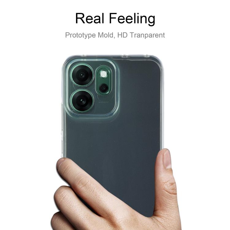 For OPPO Reno14 F 5G Ultra-thin Transparent TPU Phone Case