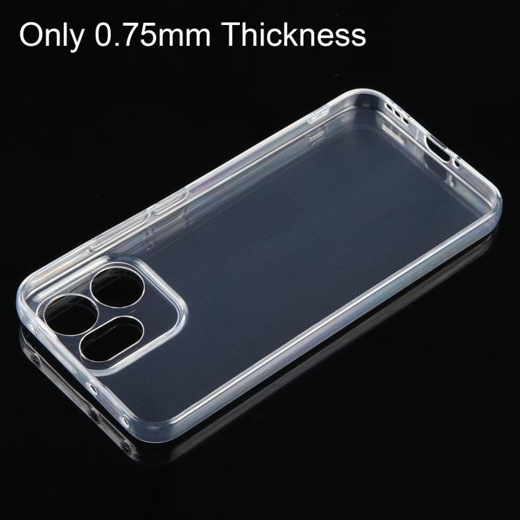 For OPPO Reno14 F 5G Ultra-thin Transparent TPU Phone Case
