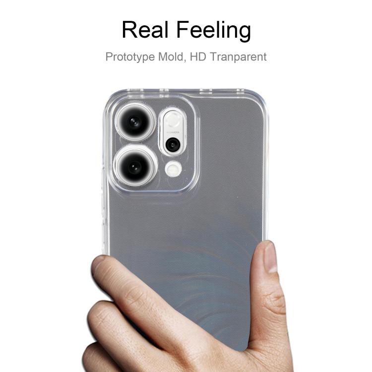 For OPPO Reno14 Global Ultra-thin Transparent TPU Phone Case