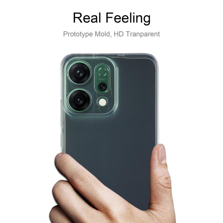 For OPPO Reno14 Pro Global Ultra-thin Transparent TPU Phone Case