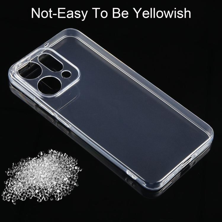 For OPPO Reno14 Pro Global Ultra-thin Transparent TPU Phone Case
