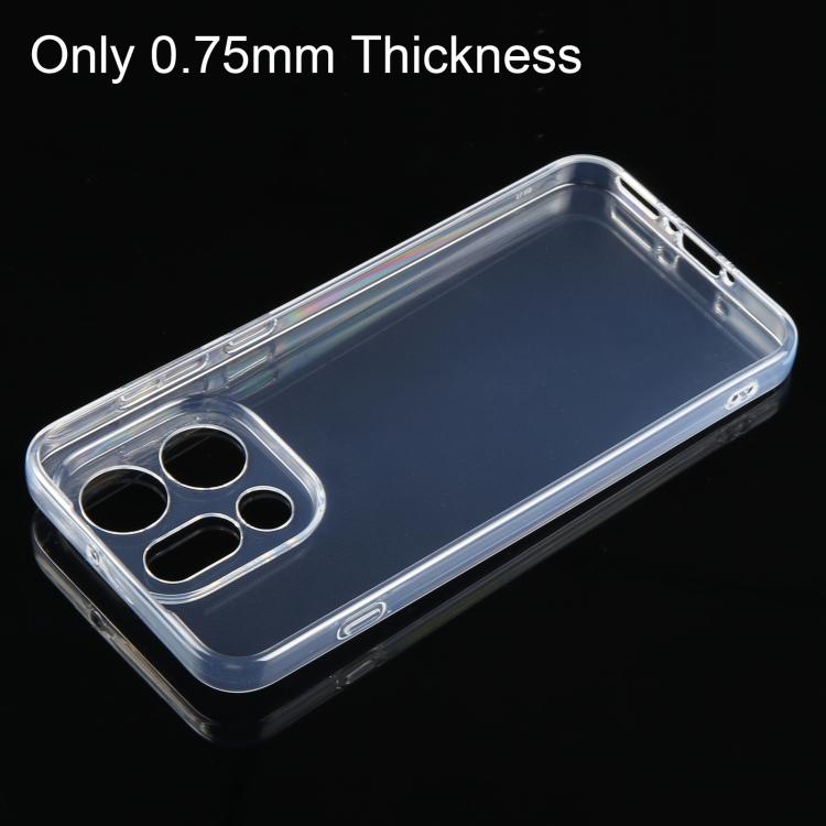 For OPPO Find X9 Ultra-thin Transparent TPU Phone Case