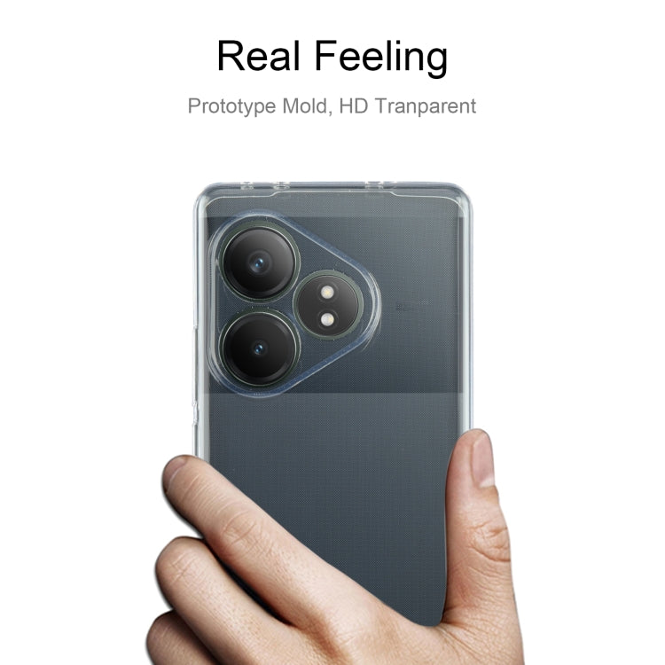 For Realme GT Neo6 SE Ultra-thin Transparent TPU Phone Case