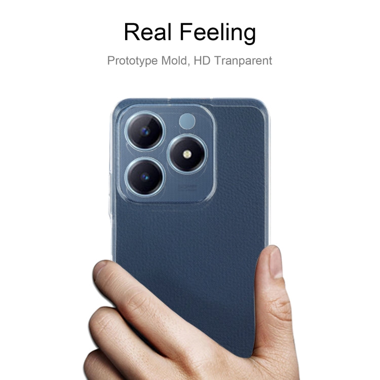 For Realme C63 Ultra-thin Transparent TPU Phone Case