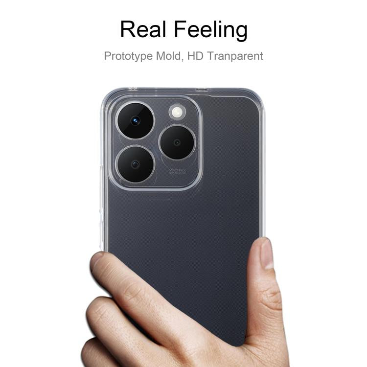For Realme 15T 5G Ultra-thin Transparent TPU Phone Case