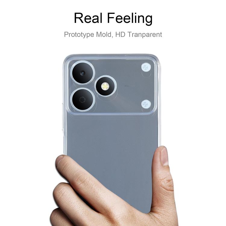 For Realme Note 80 4G Ultra-thin Transparent TPU Phone Case