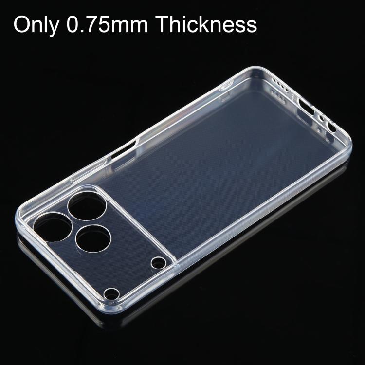 For Realme Note 80 4G Ultra-thin Transparent TPU Phone Case