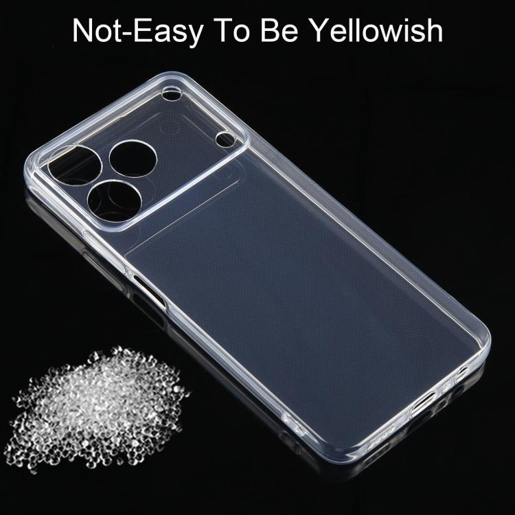 For Realme Note 80 4G Ultra-thin Transparent TPU Phone Case