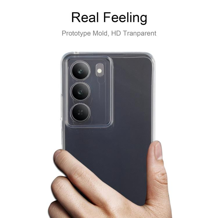 For Realme 14x Ultra-thin Transparent TPU Phone Case