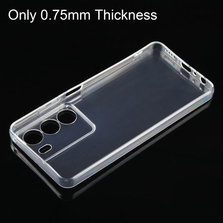 For Realme 14x Ultra-thin Transparent TPU Phone Case