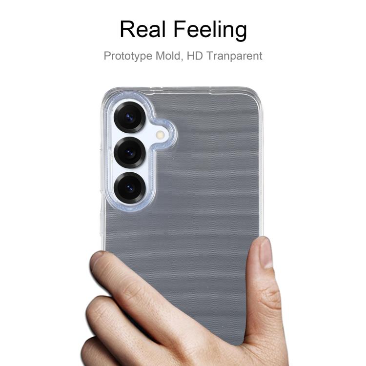 For Samsung Galaxy S25 FE 5G Ultra-thin Transparent TPU Phone Case