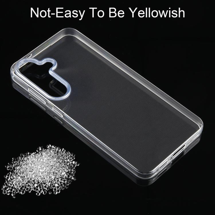 For Samsung Galaxy S25 FE 5G Ultra-thin Transparent TPU Phone Case