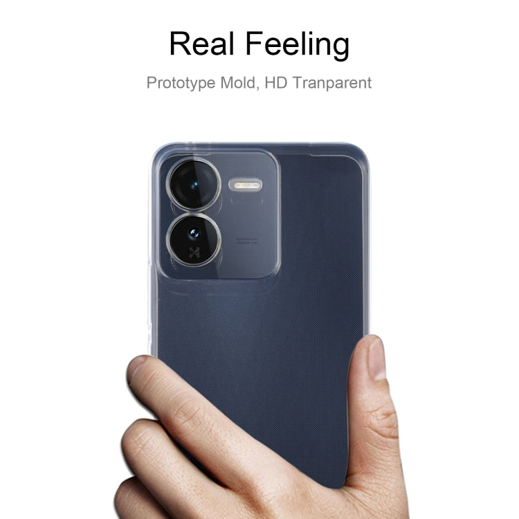 For vivo iQOO Z9 Ultra-thin Transparent TPU Phone Case