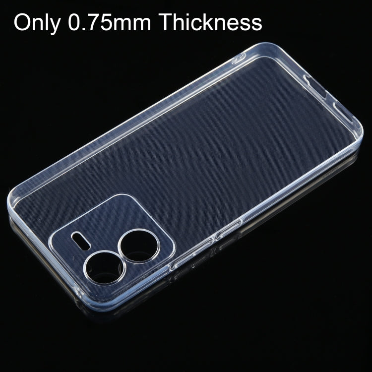 For vivo iQOO Z9 Ultra-thin Transparent TPU Phone Case