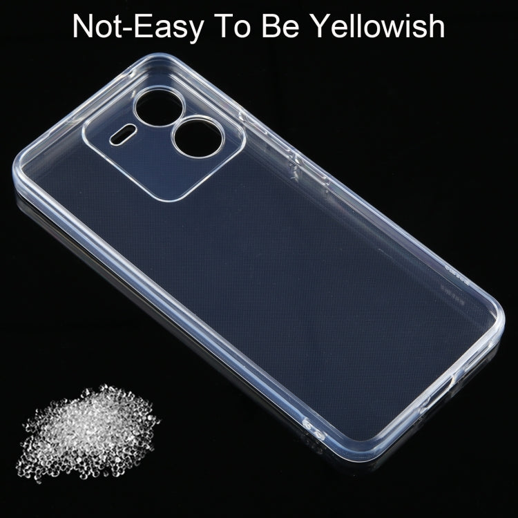 For vivo iQOO Z9 Ultra-thin Transparent TPU Phone Case