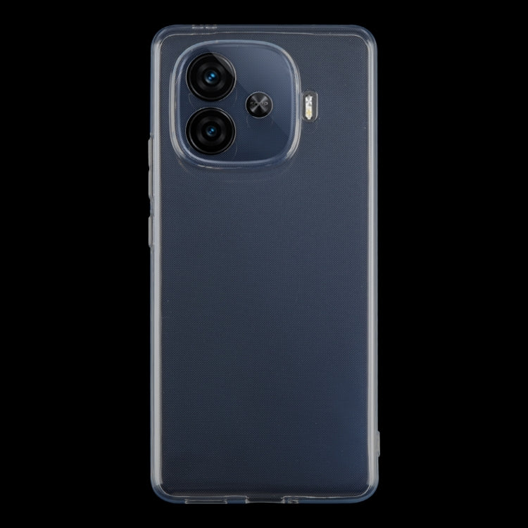 For vivo iQOO Z9 Turbo Ultra-thin Transparent TPU Phone Case