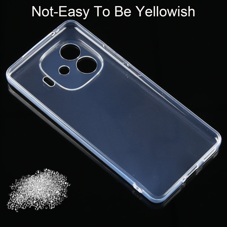 For vivo iQOO Z9 Turbo Ultra-thin Transparent TPU Phone Case