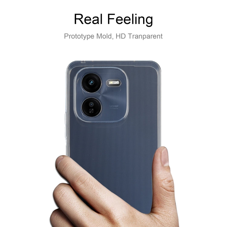 For vivo iQOO Z9x Ultra-thin Transparent TPU Phone Case