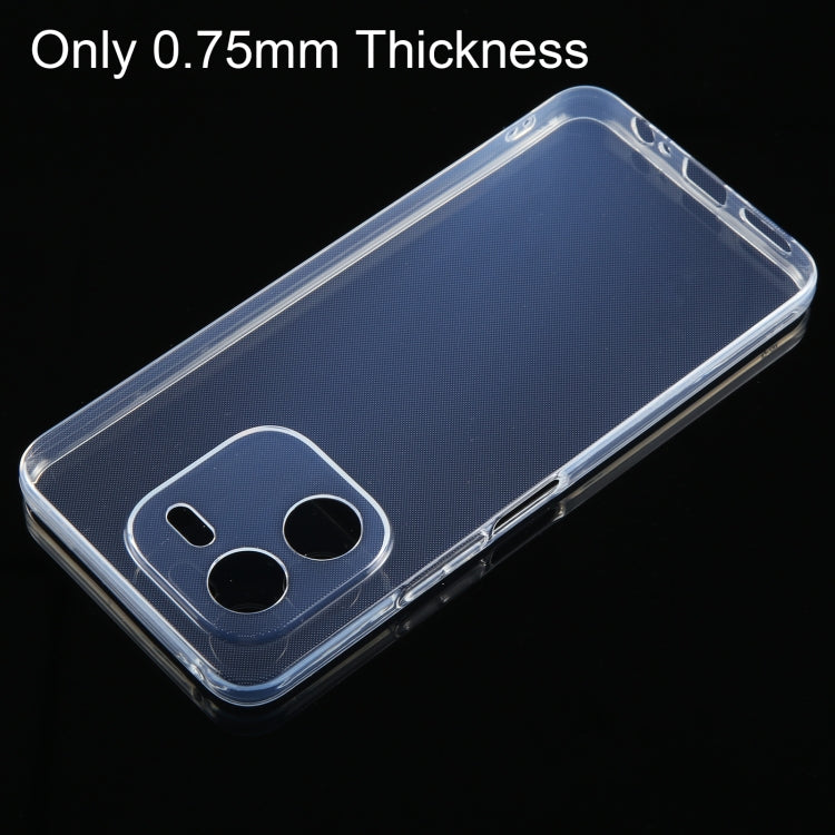 For vivo iQOO Z9x Ultra-thin Transparent TPU Phone Case